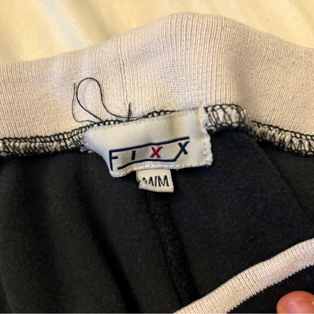 FIXX Black and White Sweatshirt